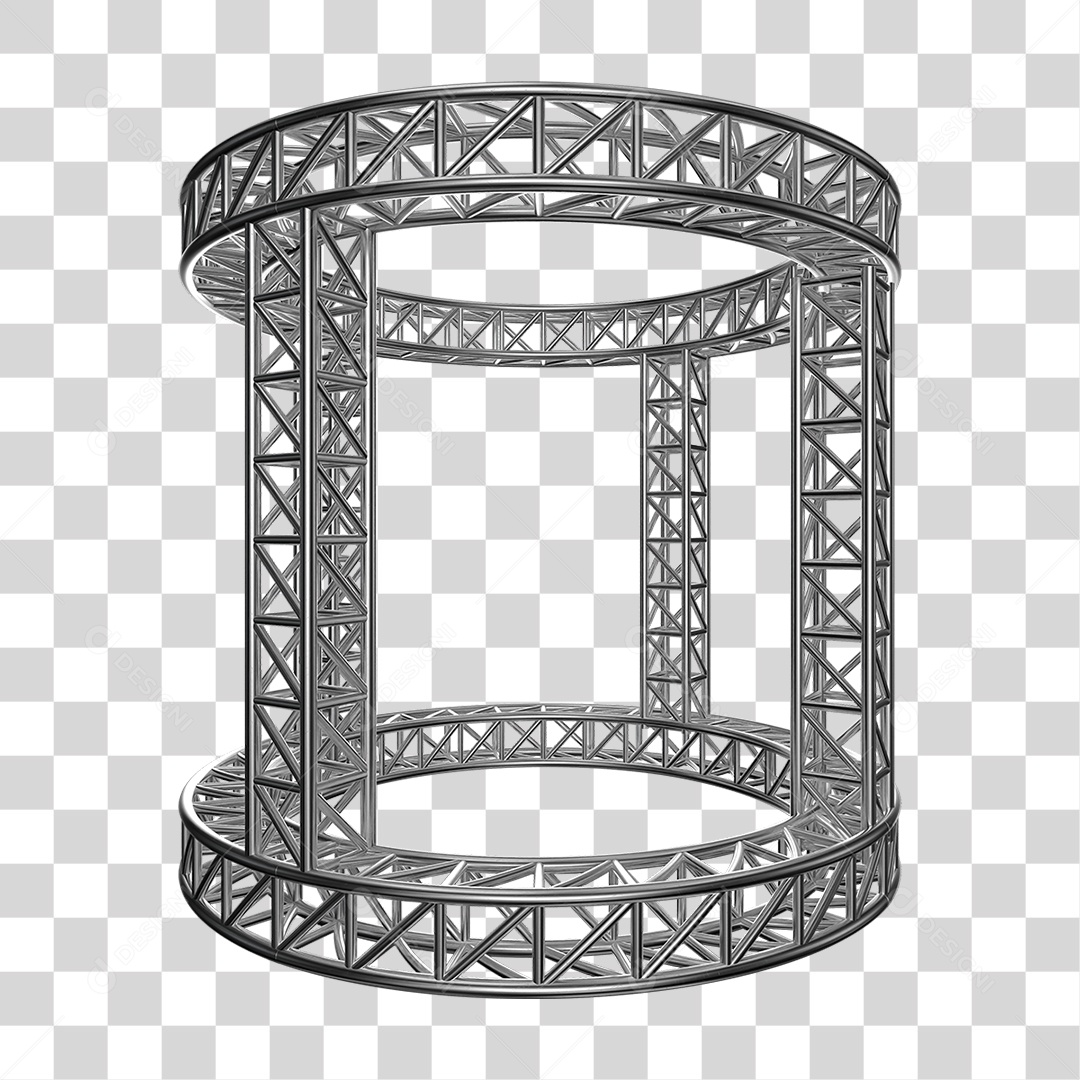 Estruturas Metálicas Pilares PNG Transparente