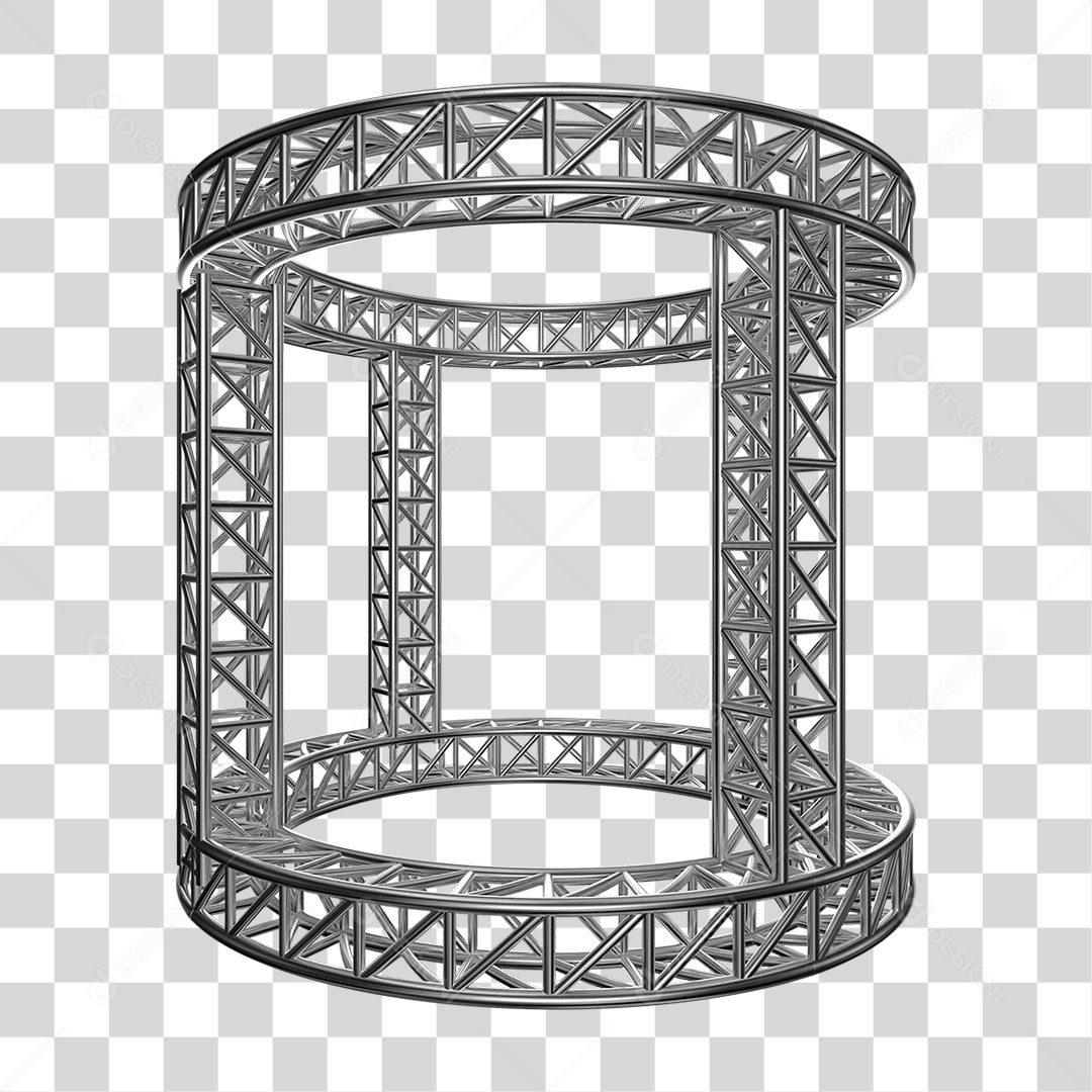 Estruturas Metálicas Pilares PNG Transparente