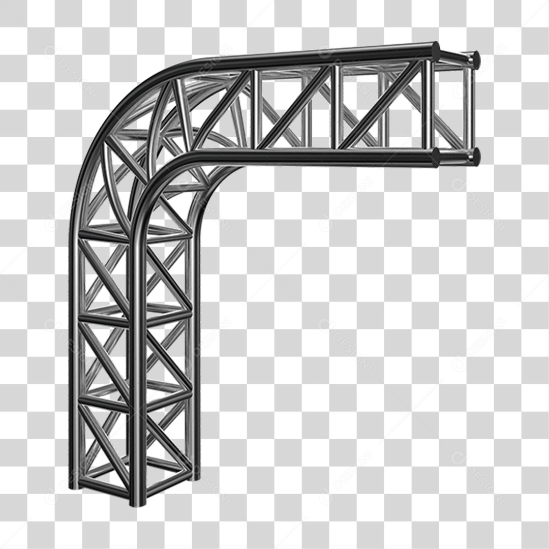 Estruturas Metálicas Pilares PNG Transparente