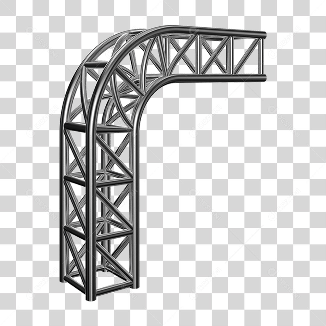 Estruturas Metálicas Pilares PNG Transparente