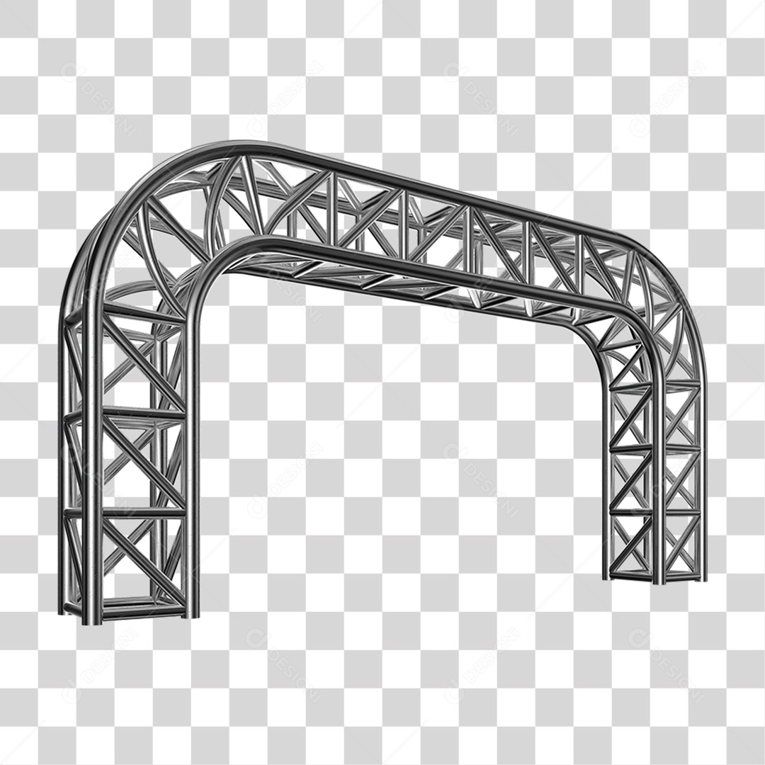 Estruturas Metálicas Pilares PNG Transparente
