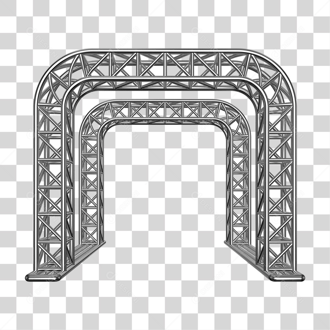 Estruturas Metálicas Pilares PNG Transparente