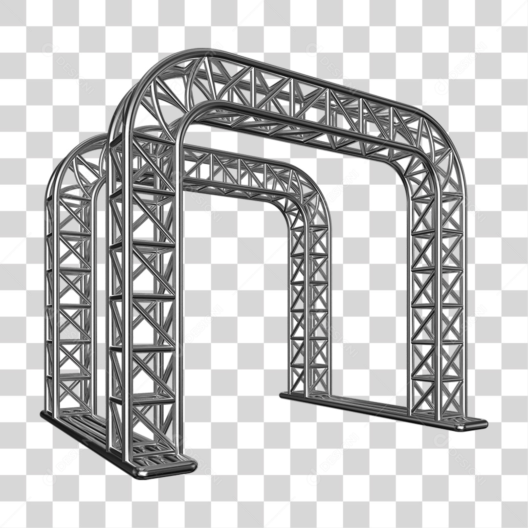 Estruturas Metálicas Pilares PNG Transparente