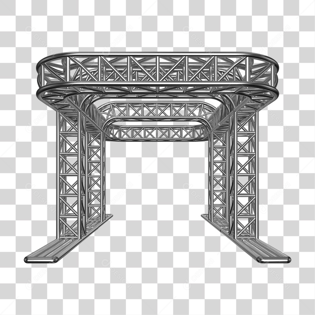 Estruturas Metálicas Pilares PNG Transparente