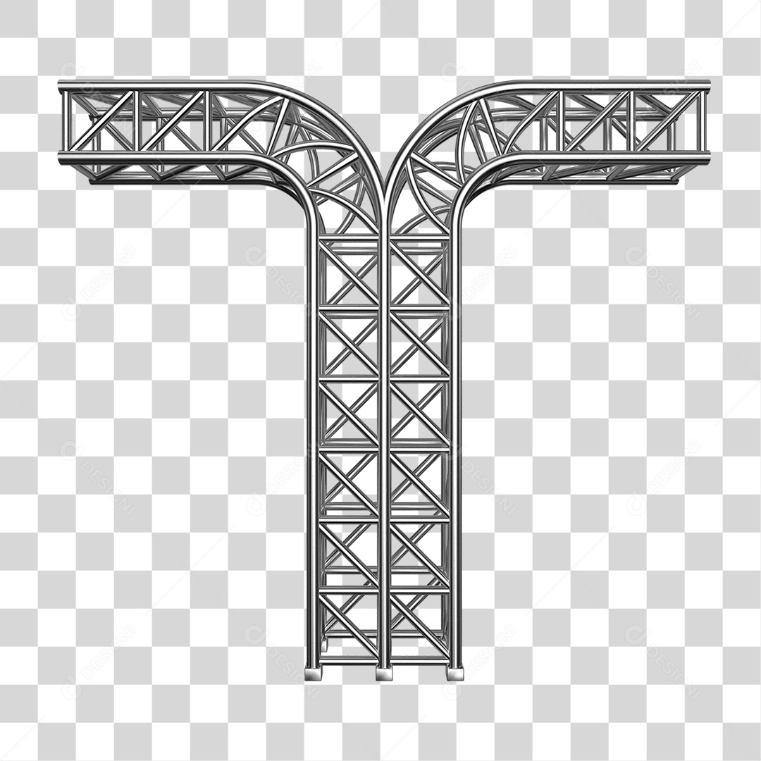 Estruturas Metálicas Pilares PNG Transparente