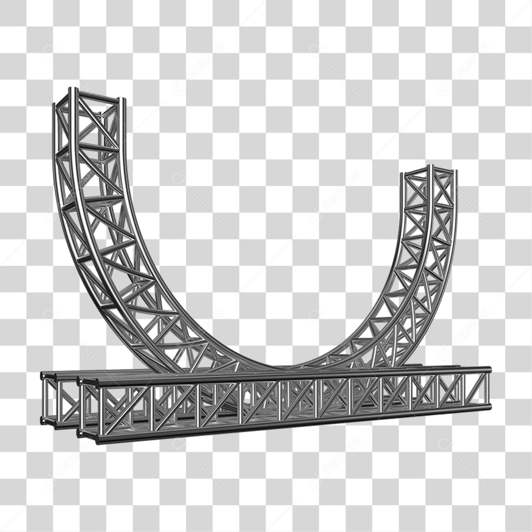 Estruturas Metálicas Pilares PNG Transparente