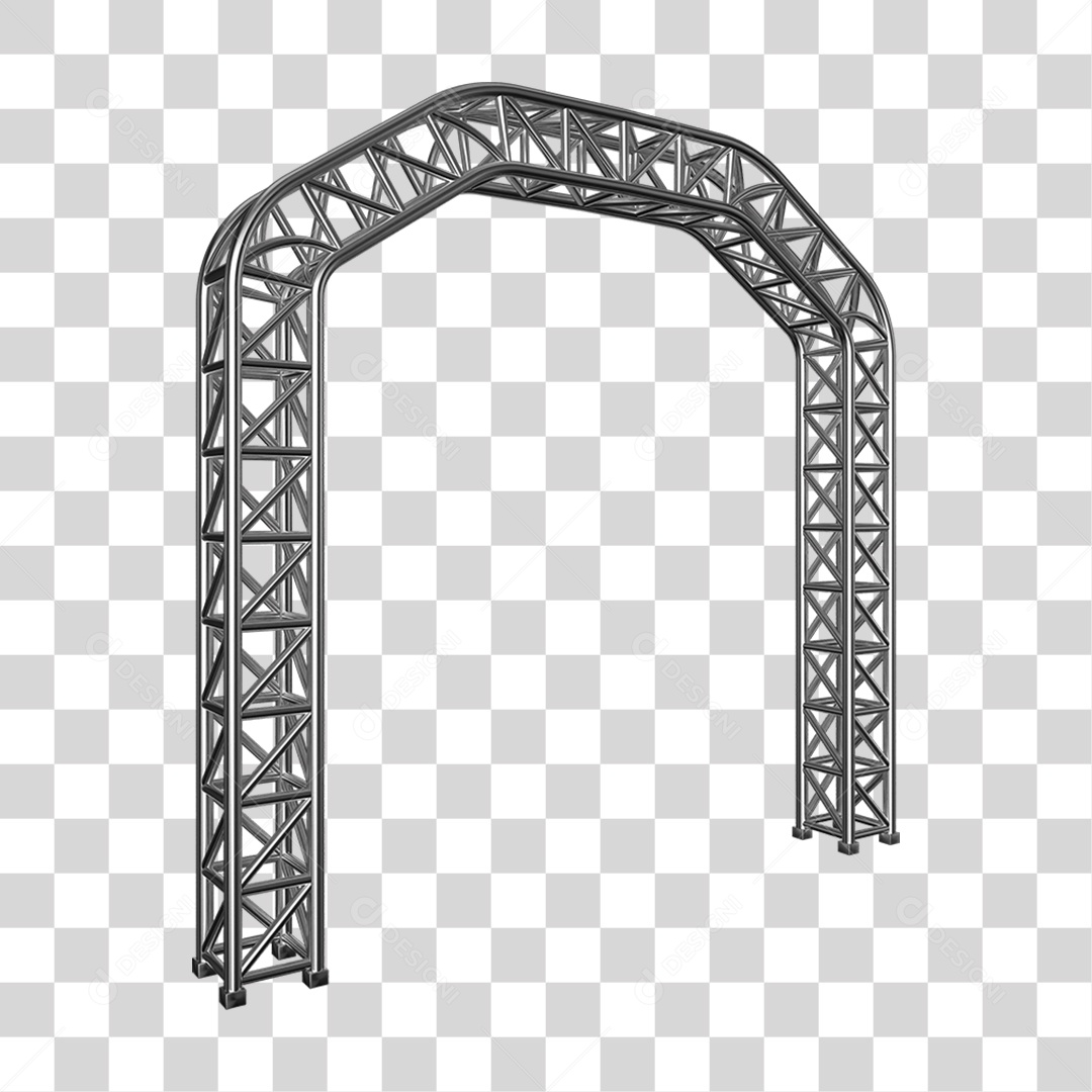 Estruturas Metálicas Pilares PNG Transparente