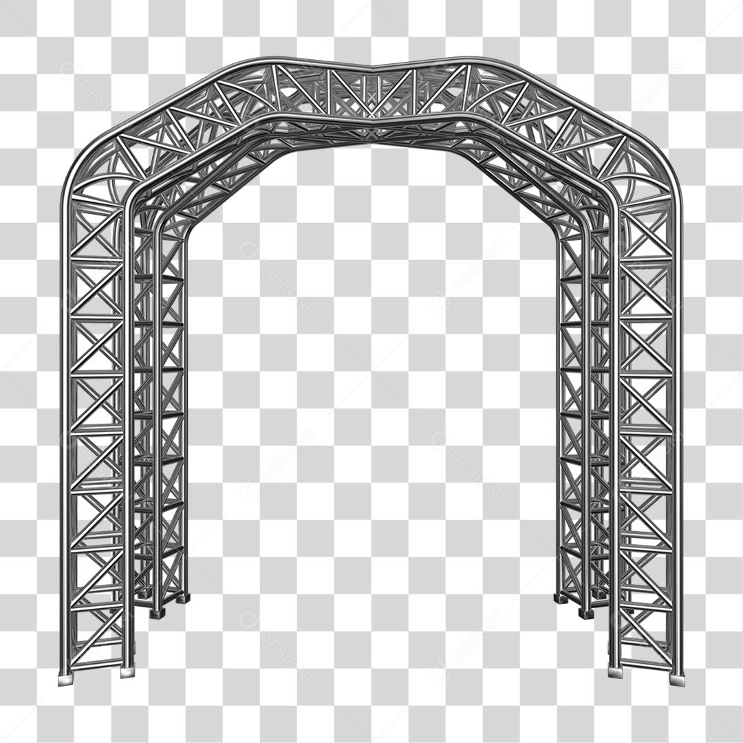 Estruturas Metálicas Pilares PNG Transparente