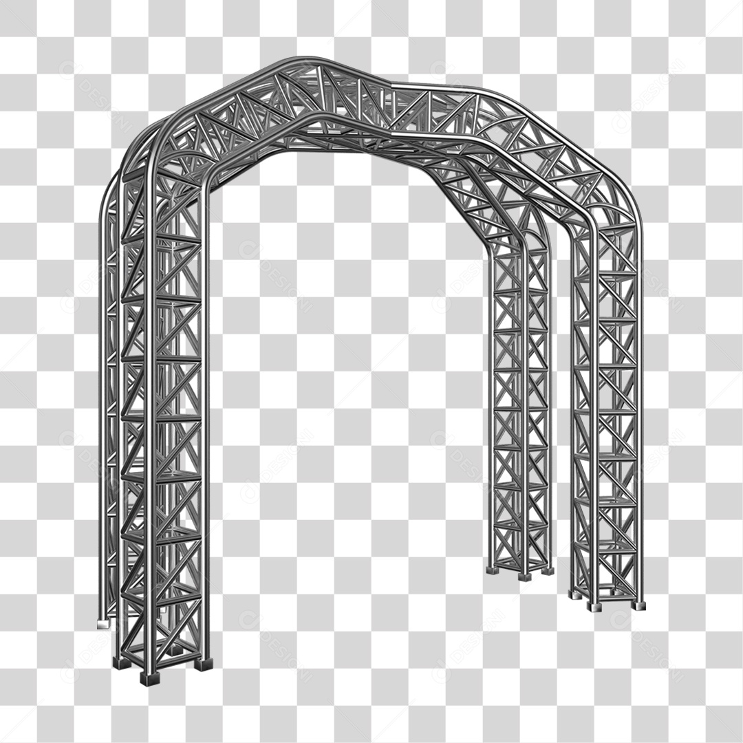 Estruturas Metálicas Pilares PNG Transparente