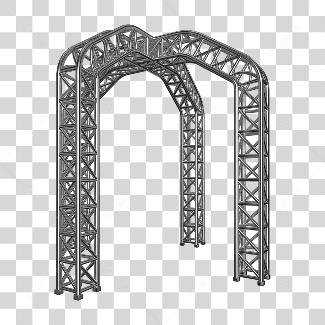 Estruturas Metálicas Pilares PNG Transparente