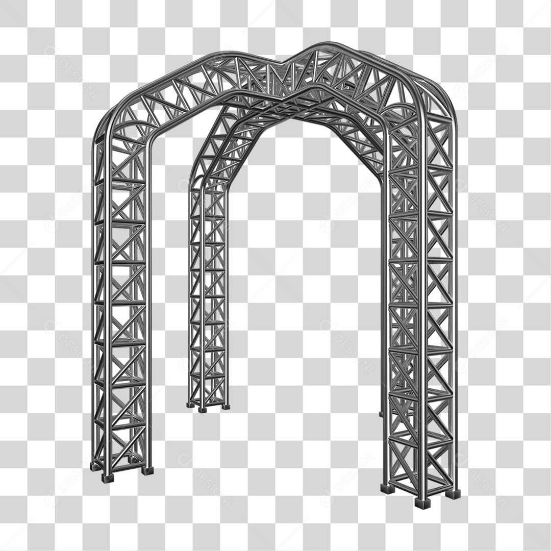 Estruturas Metálicas Pilares PNG Transparente