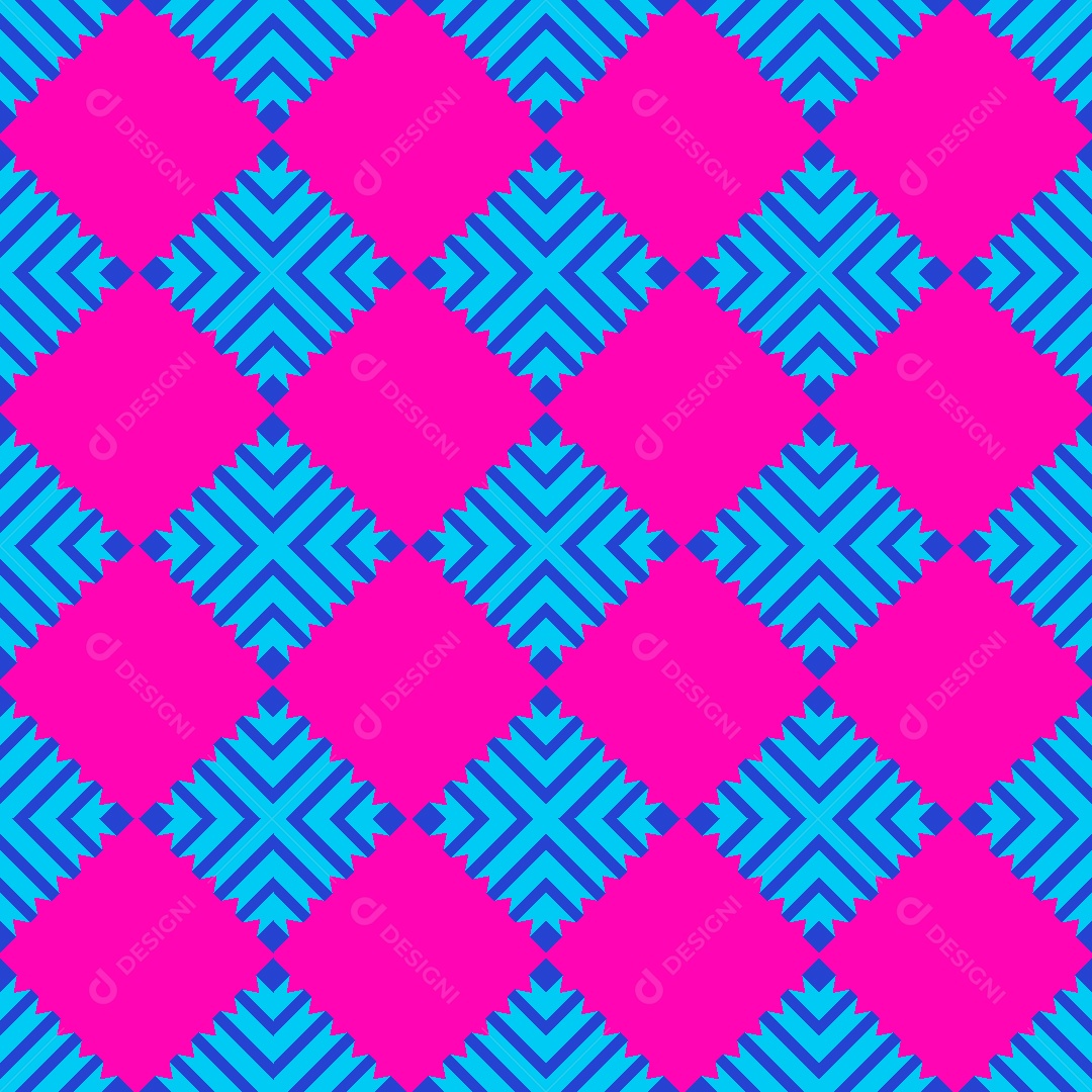 Padrão Geométrico Ilustração Vetor EPS