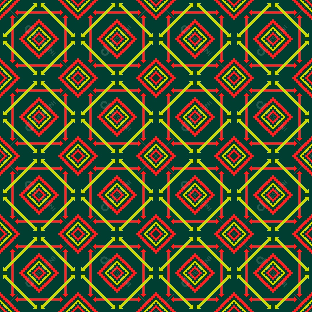 Padrão Geométrico Ilustração Vetor EPS