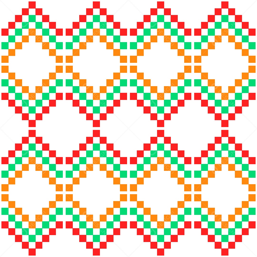 Padrão Étnico Ilustração Vetor EPS