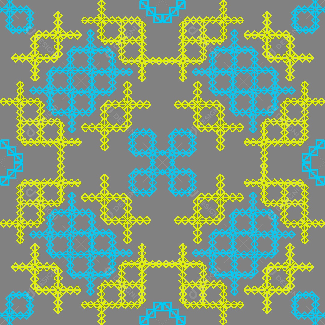 Padrão Étnico Ilustração Vetor EPS