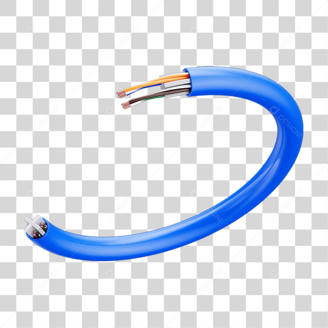 Cabo de Rede Internet PNG Transparente