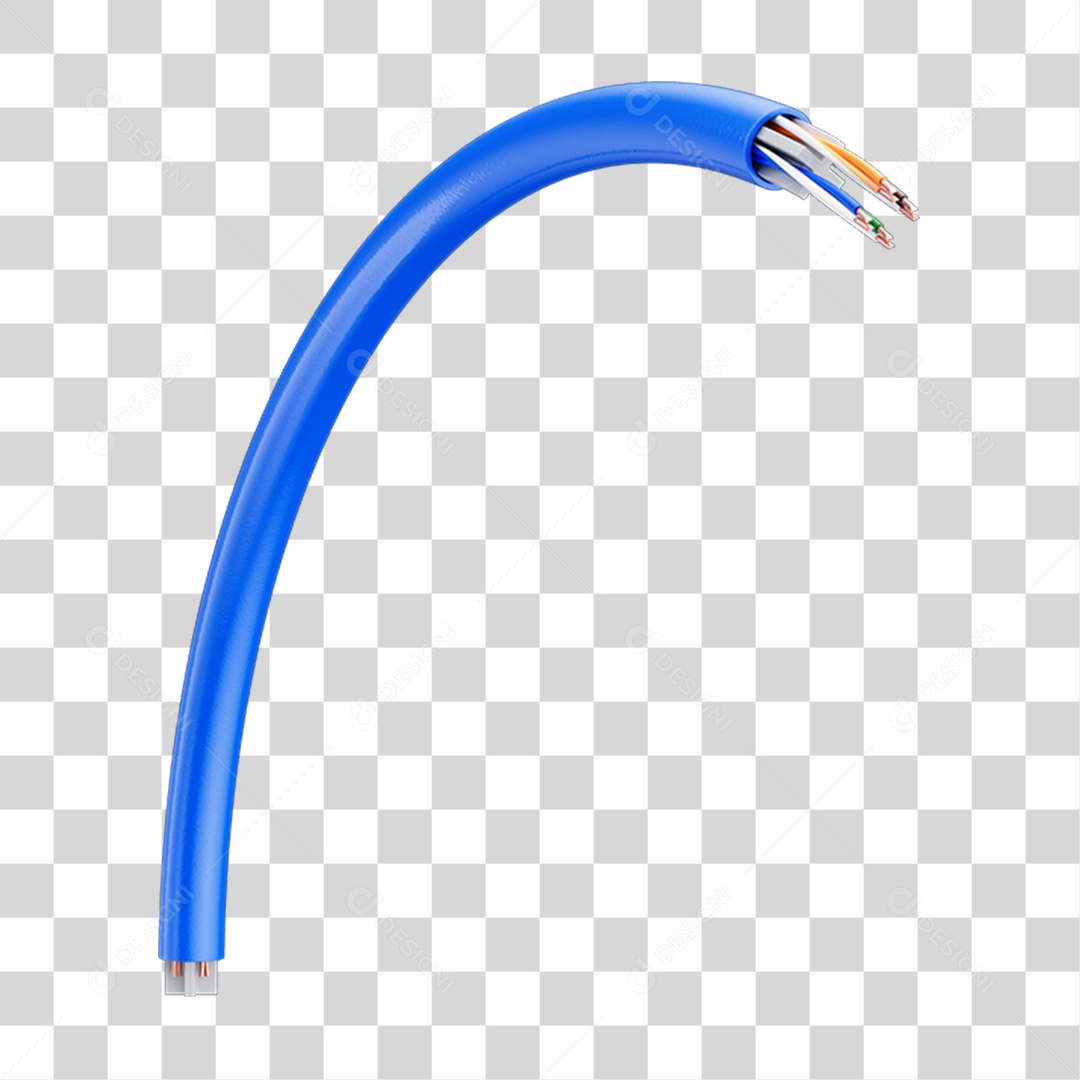 Cabo de Rede Internet PNG Transparente