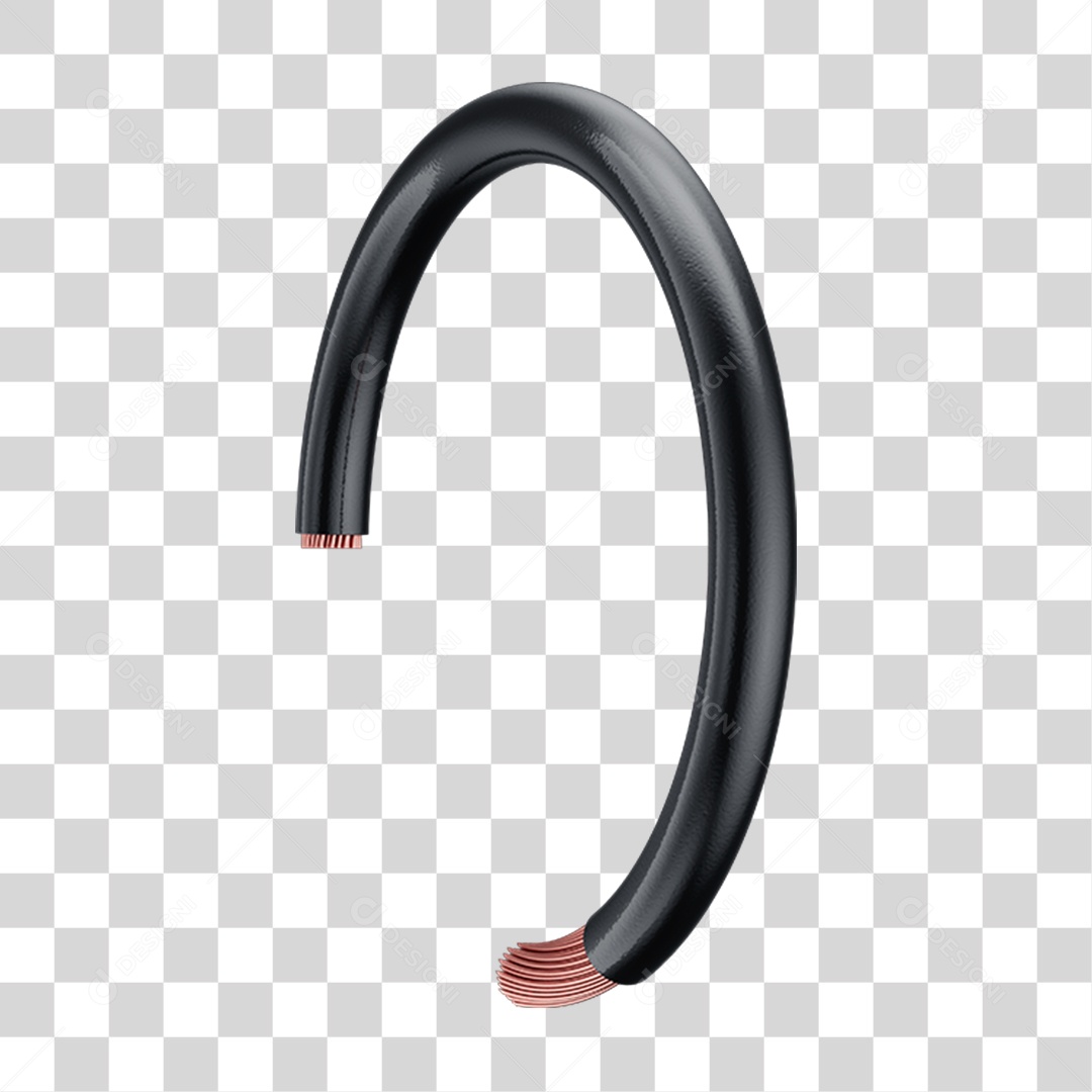 Cabo de Cobre PNG Transparente