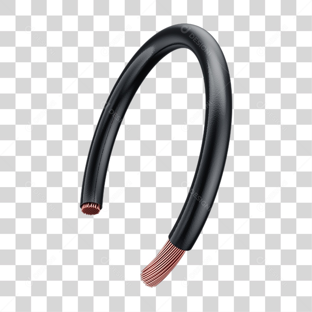 Cabo de Cobre PNG Transparente