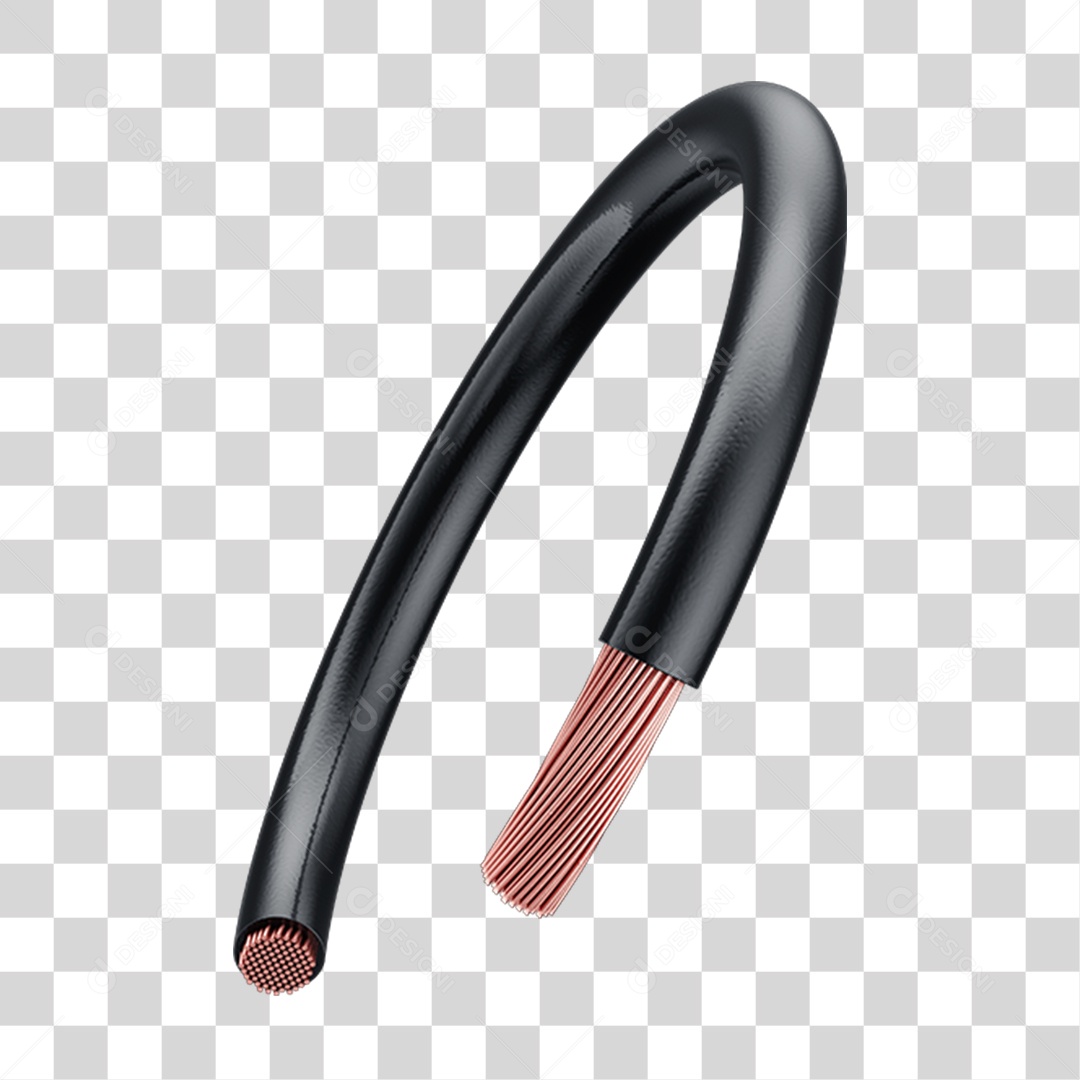 Cabo de Cobre PNG Transparente