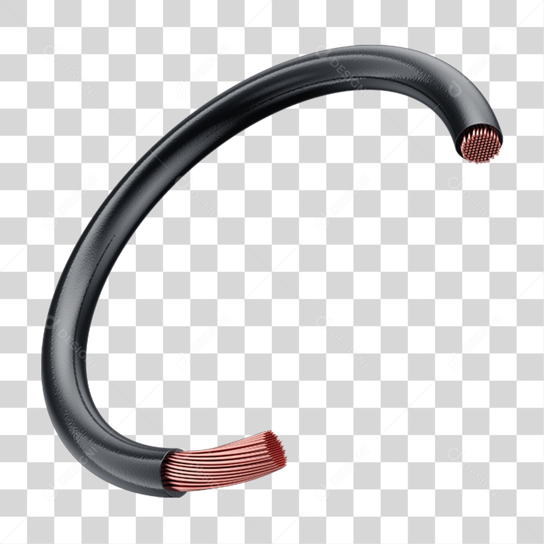 Cabo de Cobre PNG Transparente
