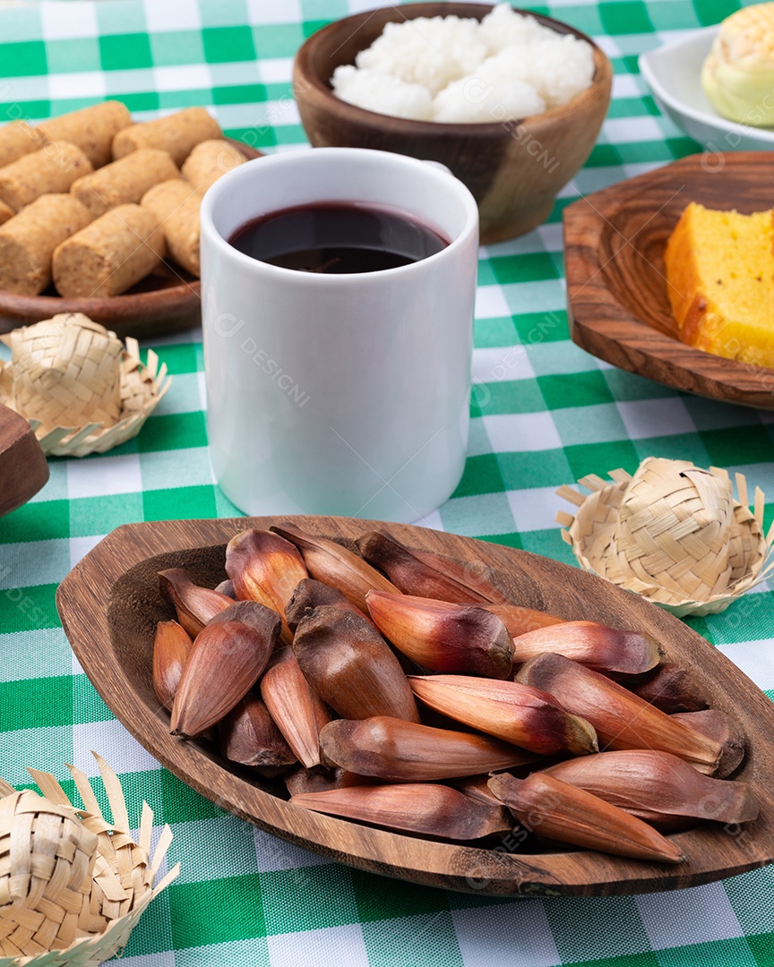 Comida típica do festival junino