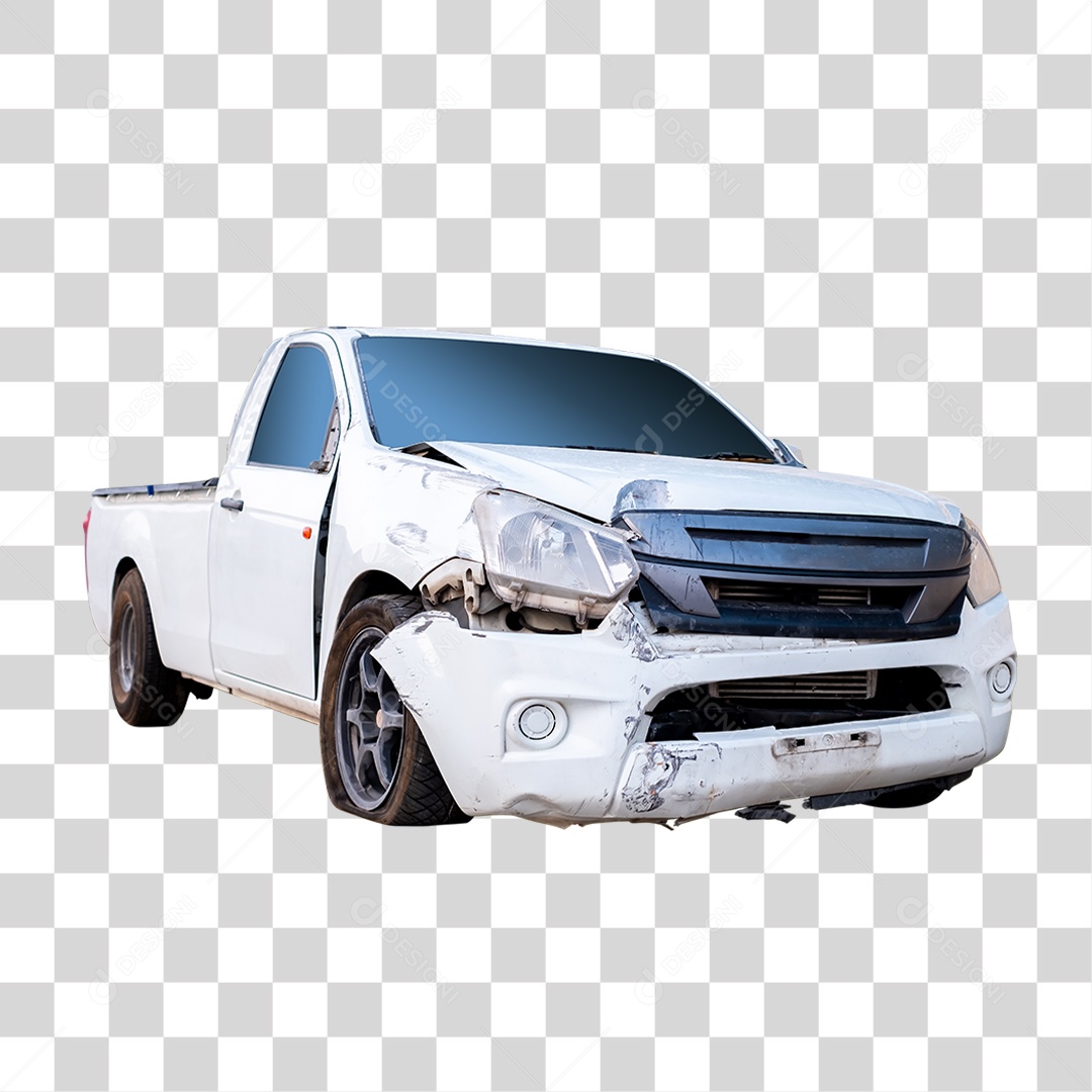 Carros Batidos Funilaria PNG Transparente