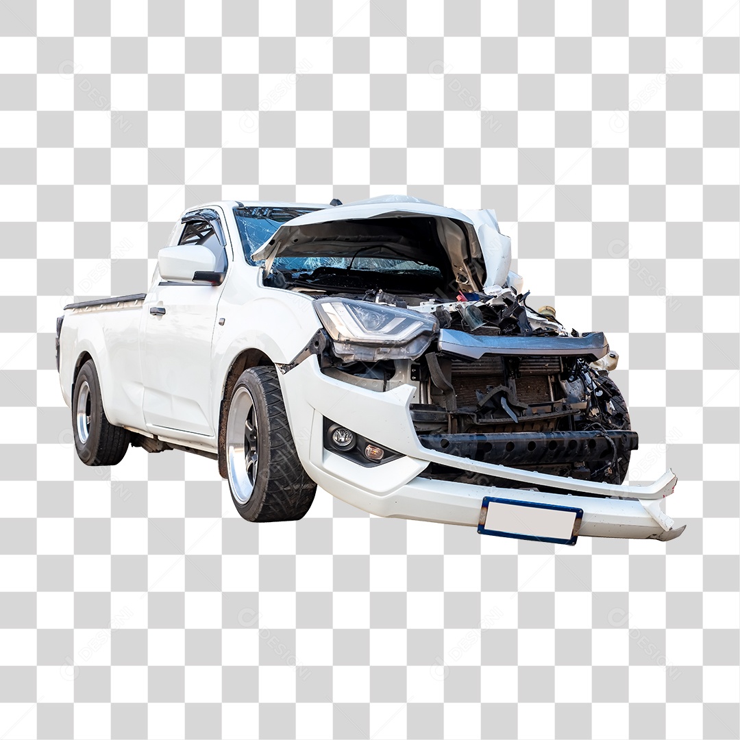 Carros Batidos Funilaria PNG Transparente