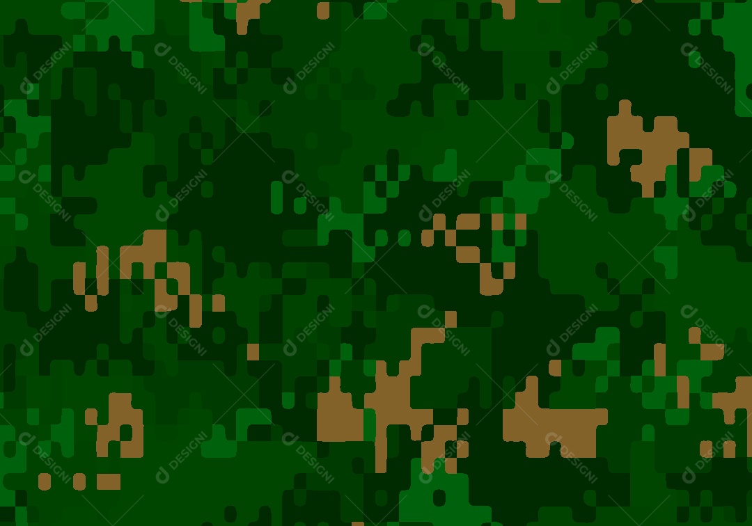 Textura de Camuflagem Militar Ilustração Vetor EPS