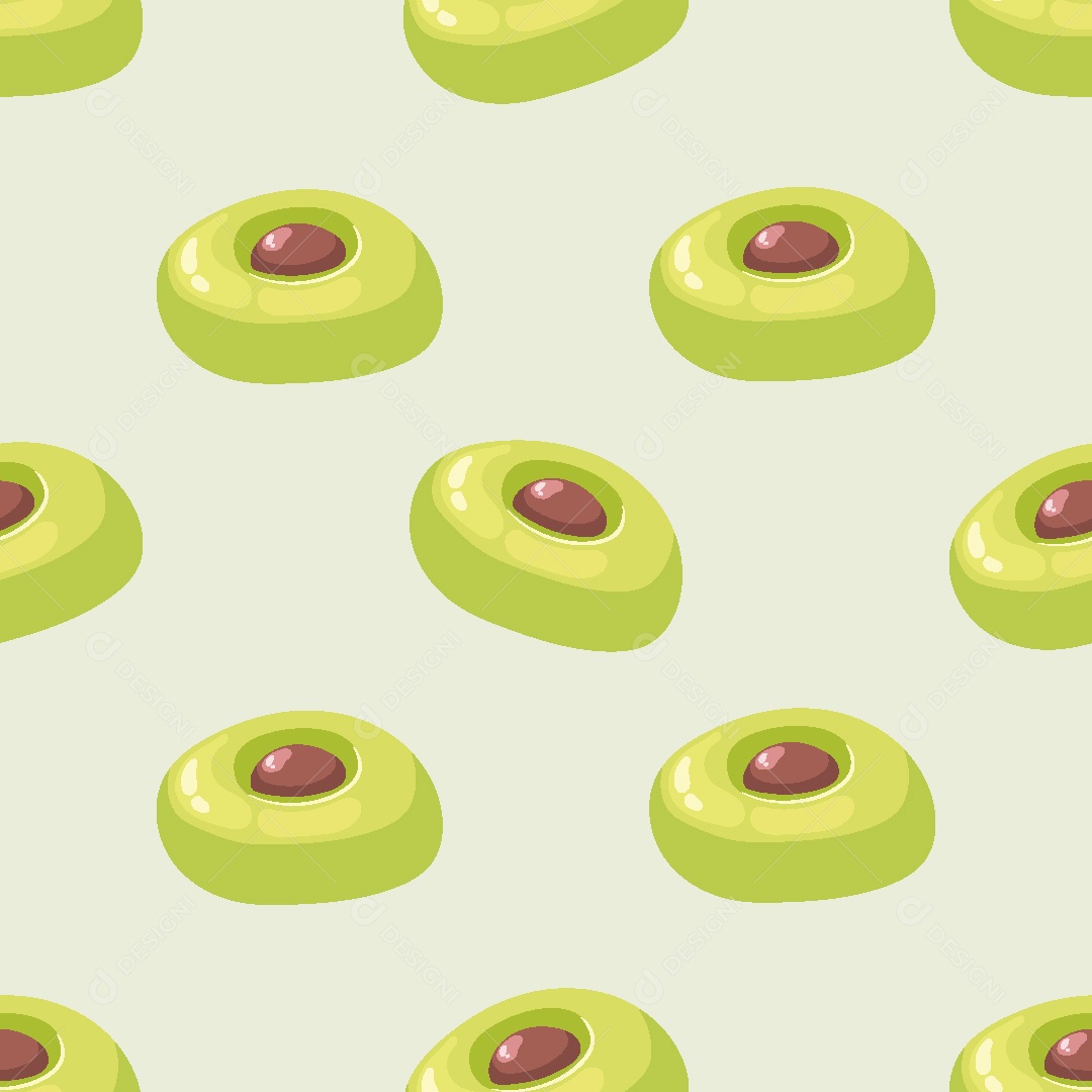 Padrão de Papel de Parede de Comida Japonesa Vetor EPS