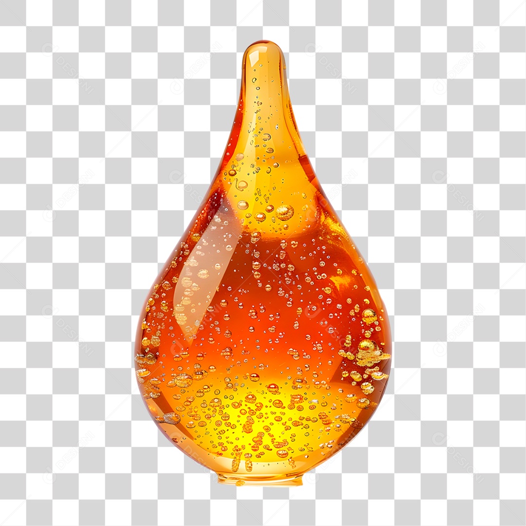 Gota de Óleo PNG Transparente
