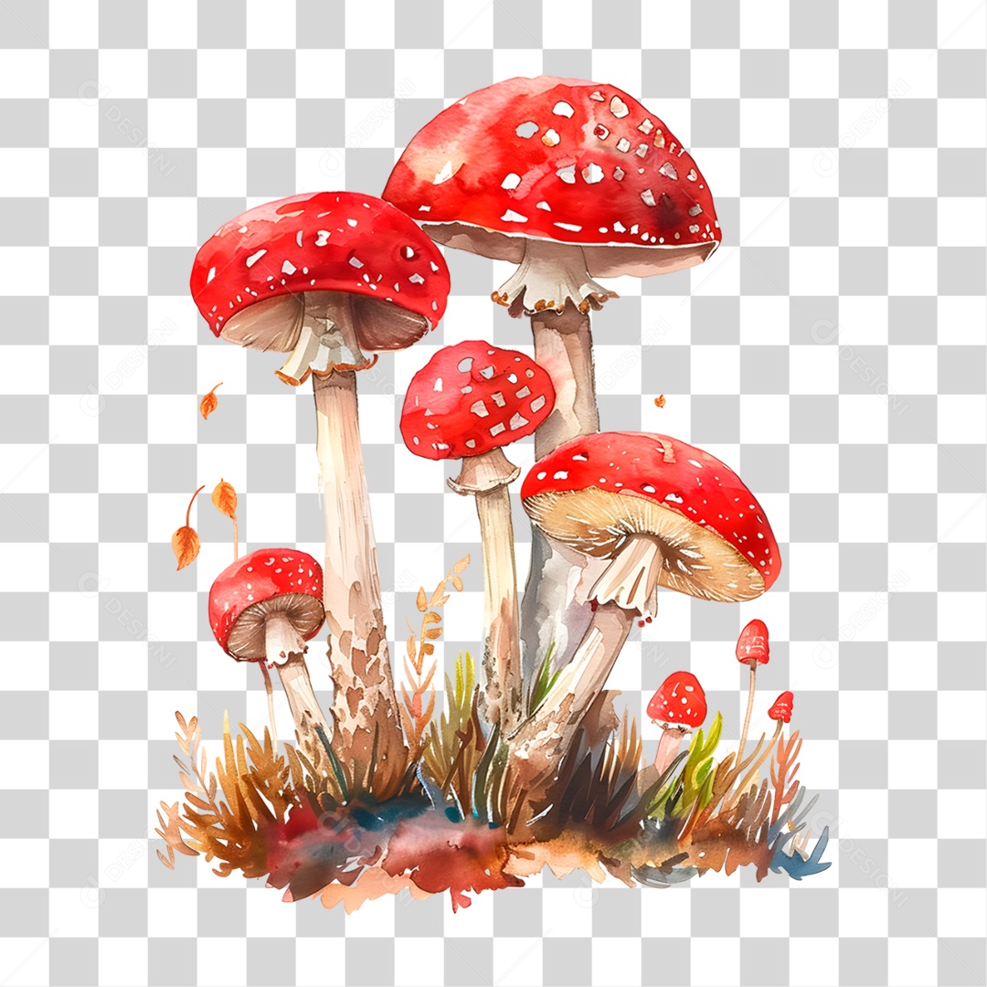 Cogumelos PNG Transparente