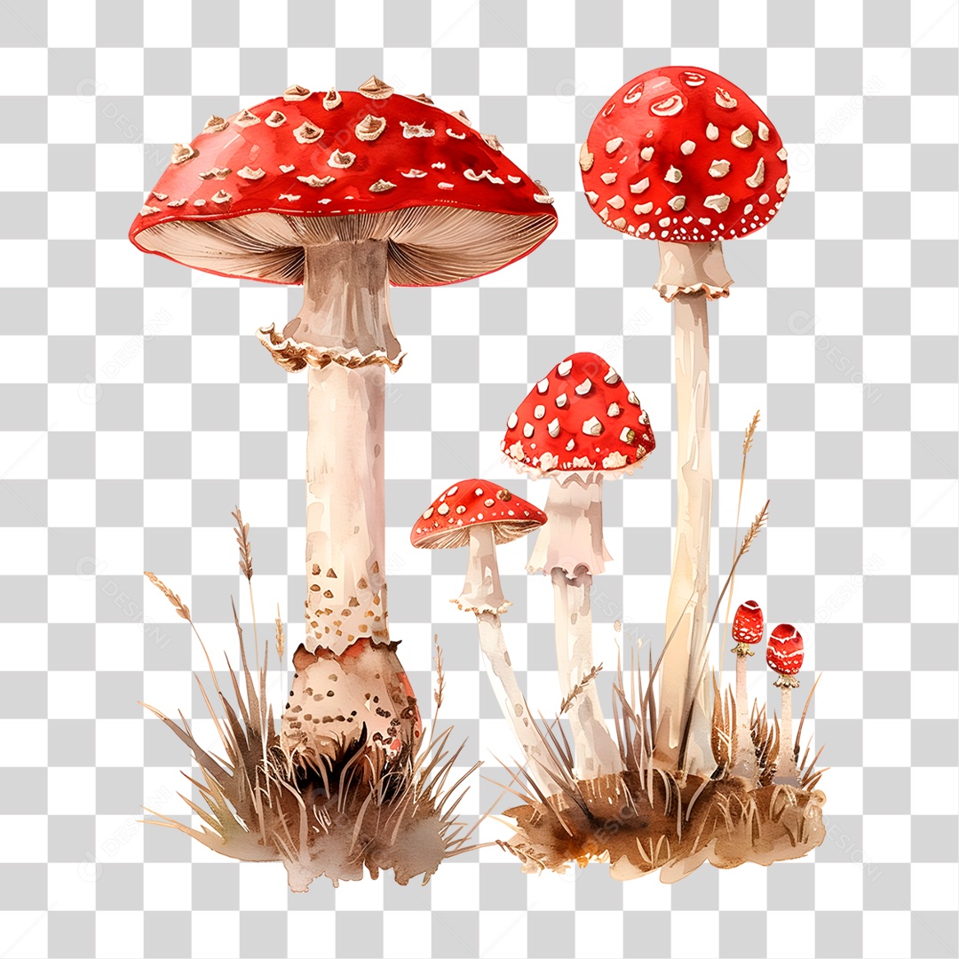 Cogumelos PNG Transparente