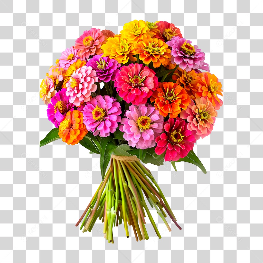 Buquê Flores PNG Transparente