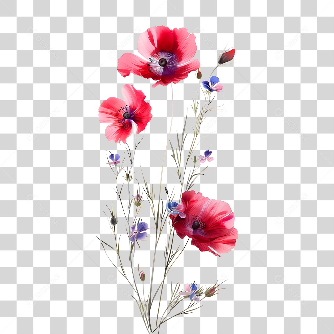 Flores PNG Transparente