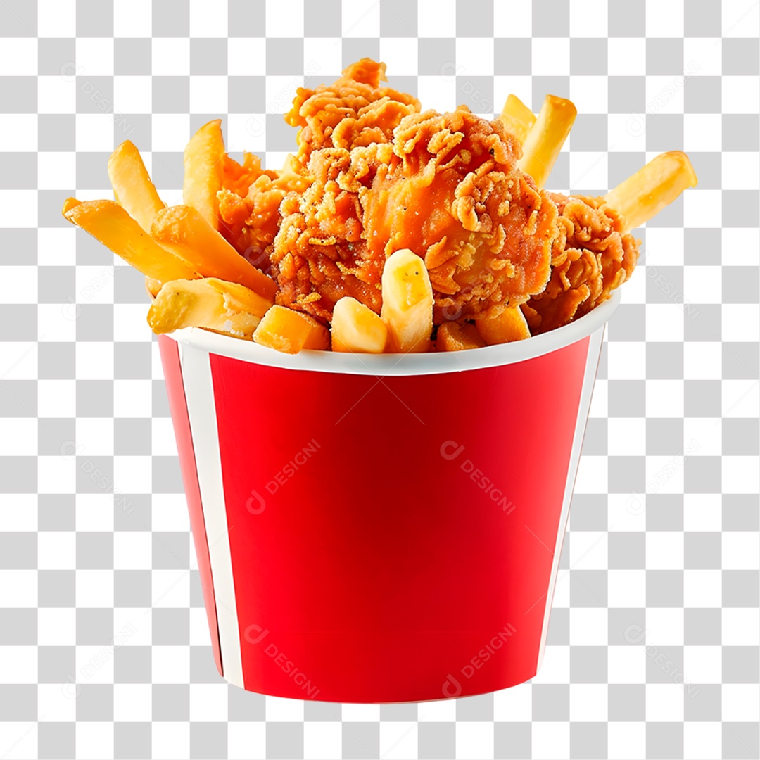 Frango Frito PNG Transparente