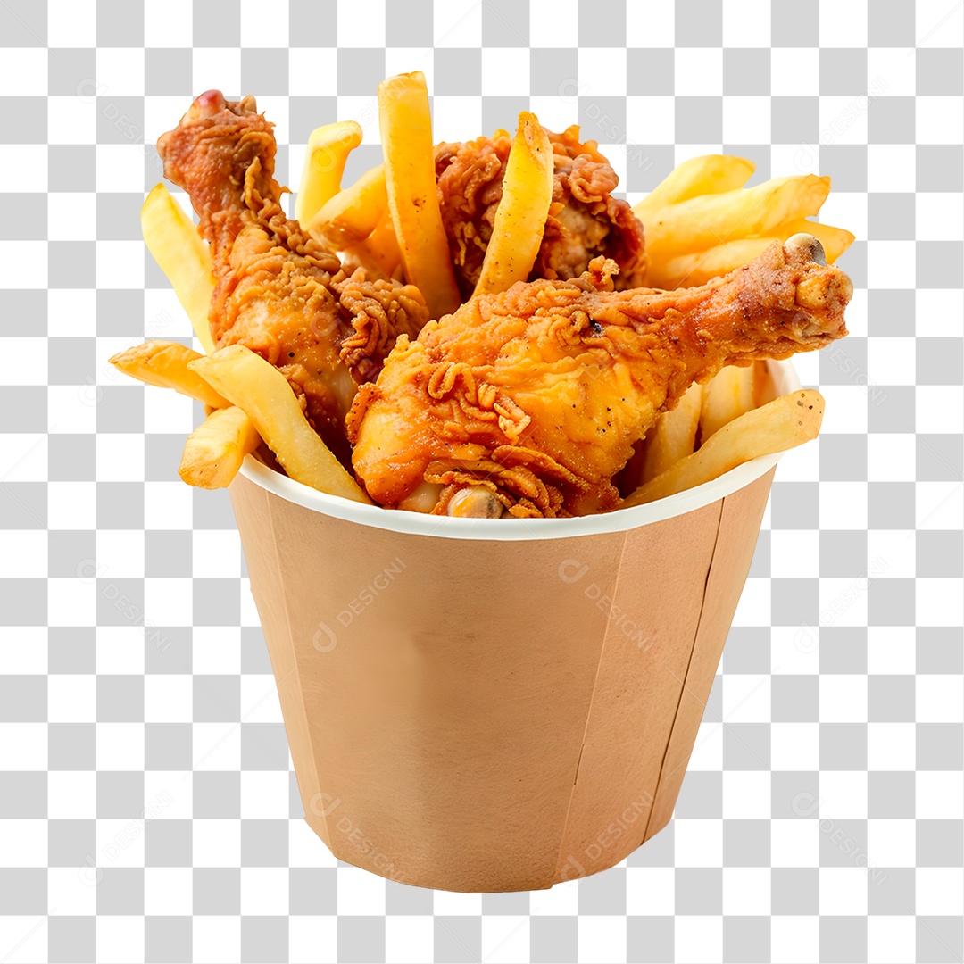 Frango Frito PNG Transparente
