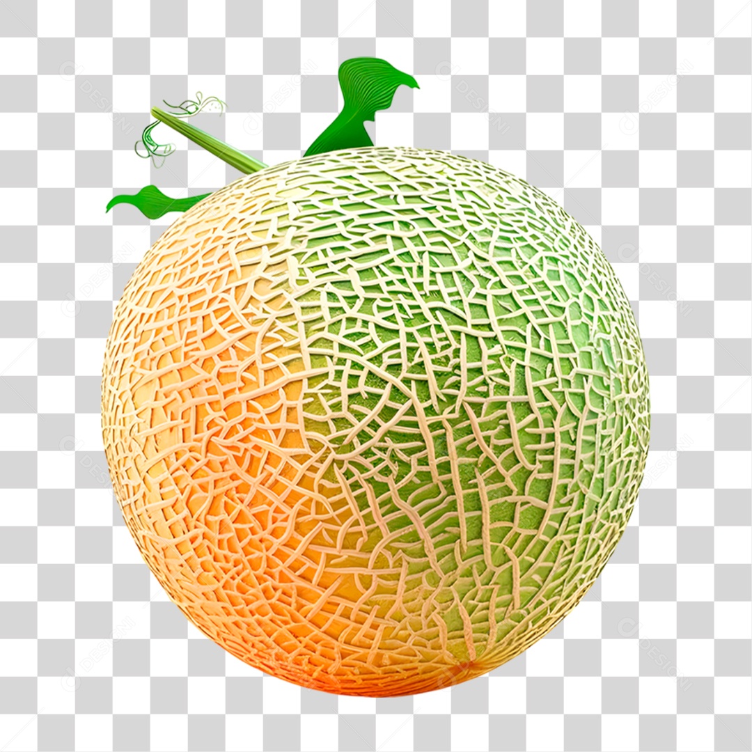 Fruta Melão PNG Transparente