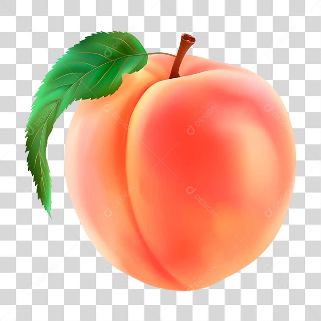 Pêssego PNG Transparente
