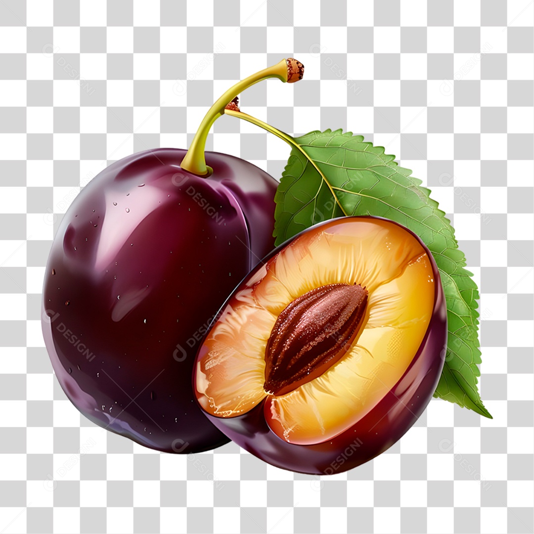 Ameixa PNG Transparente