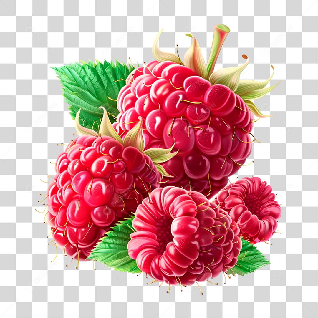 Framboesa PNG Transparente