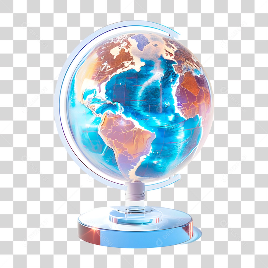 Globo Terrestre PNG Transparente