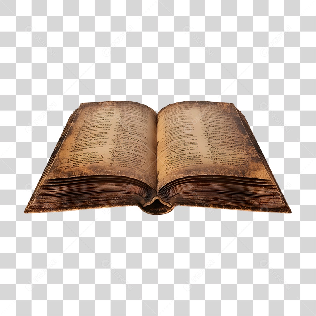 Livro Antigo PNG Transparente
