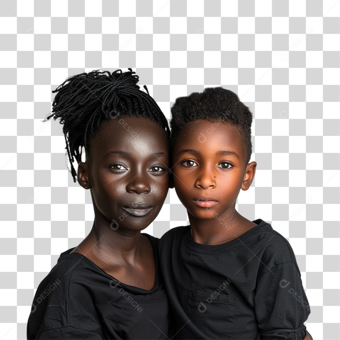 Mãe com Seu Filho PNG Transparente