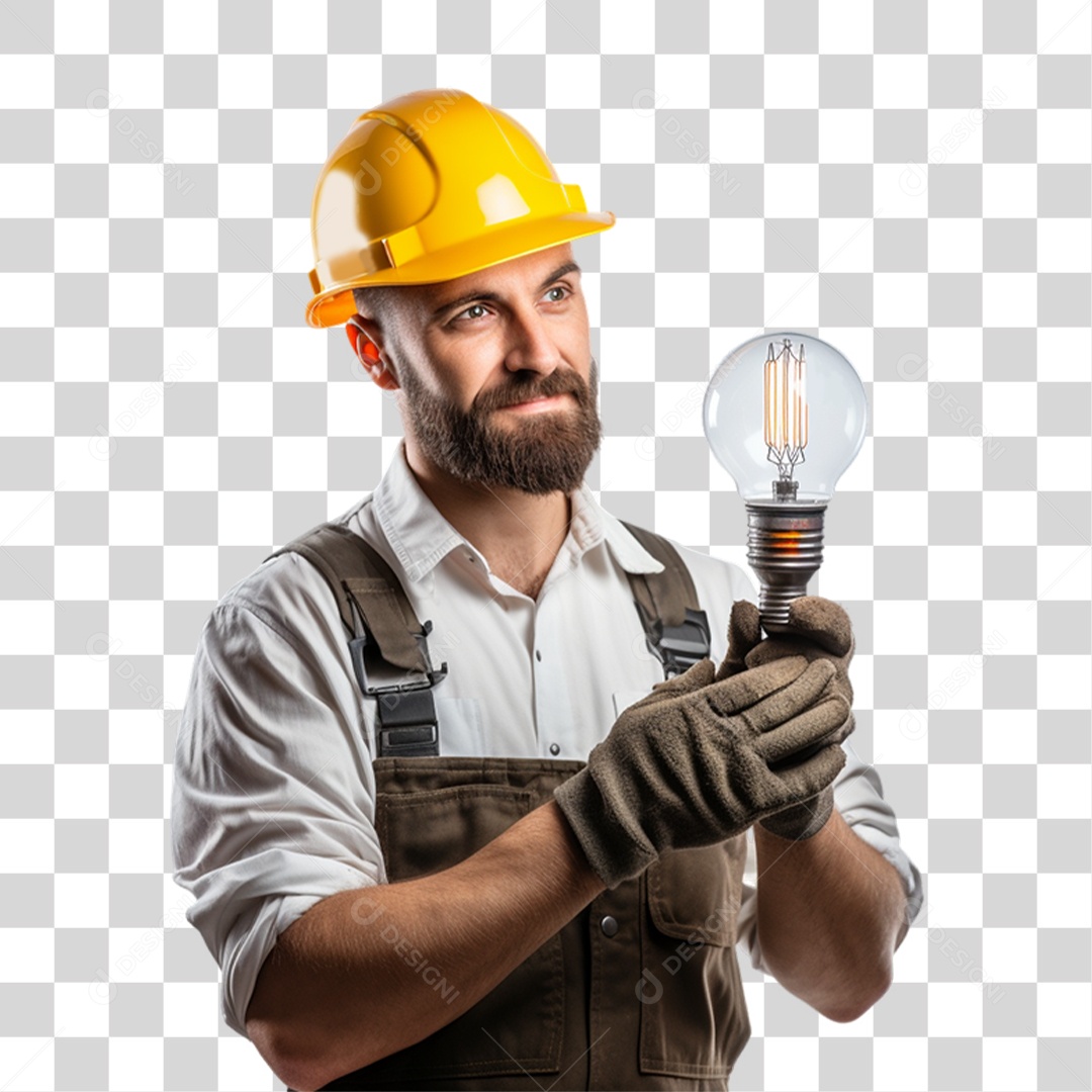 Eletricista Energia PNG Transparente