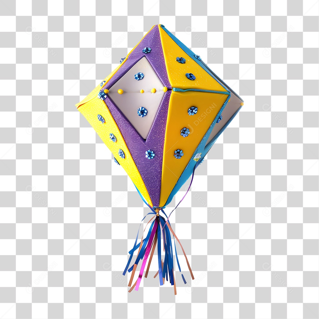 Balões de Festa Junina PNG Transparente