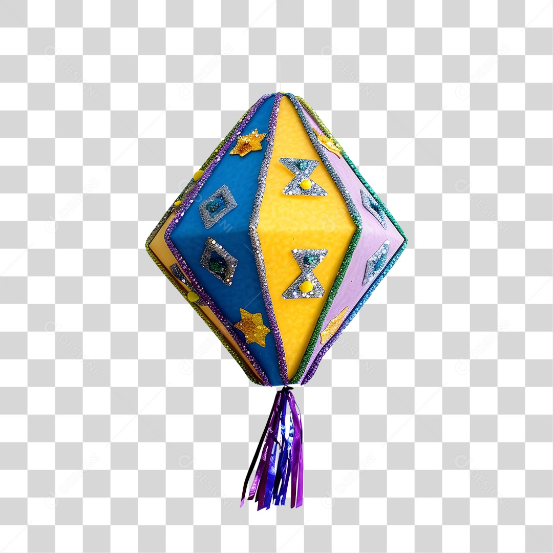 Balões de Festa Junina PNG Transparente