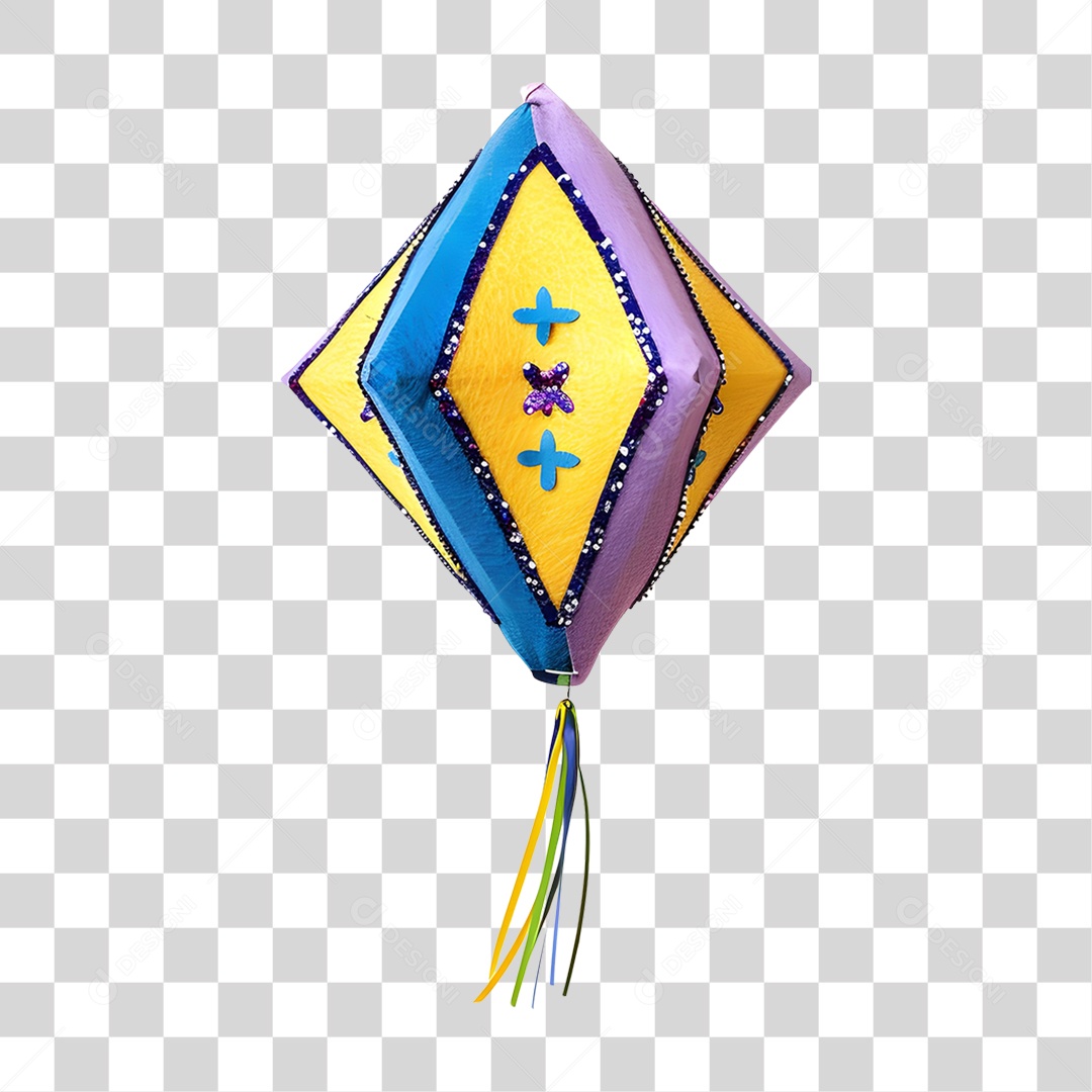 Balões de Festa Junina PNG Transparente