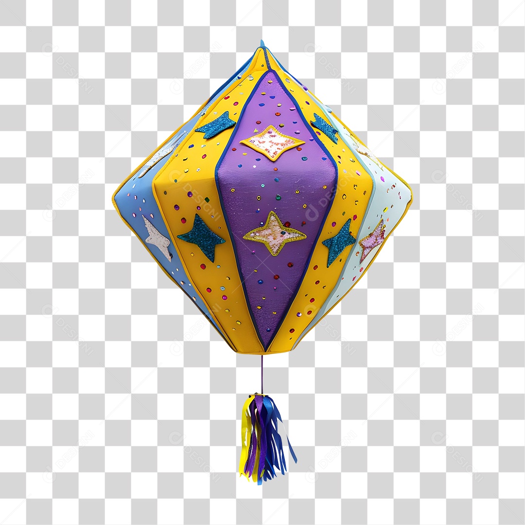 Balões de Festa Junina PNG Transparente