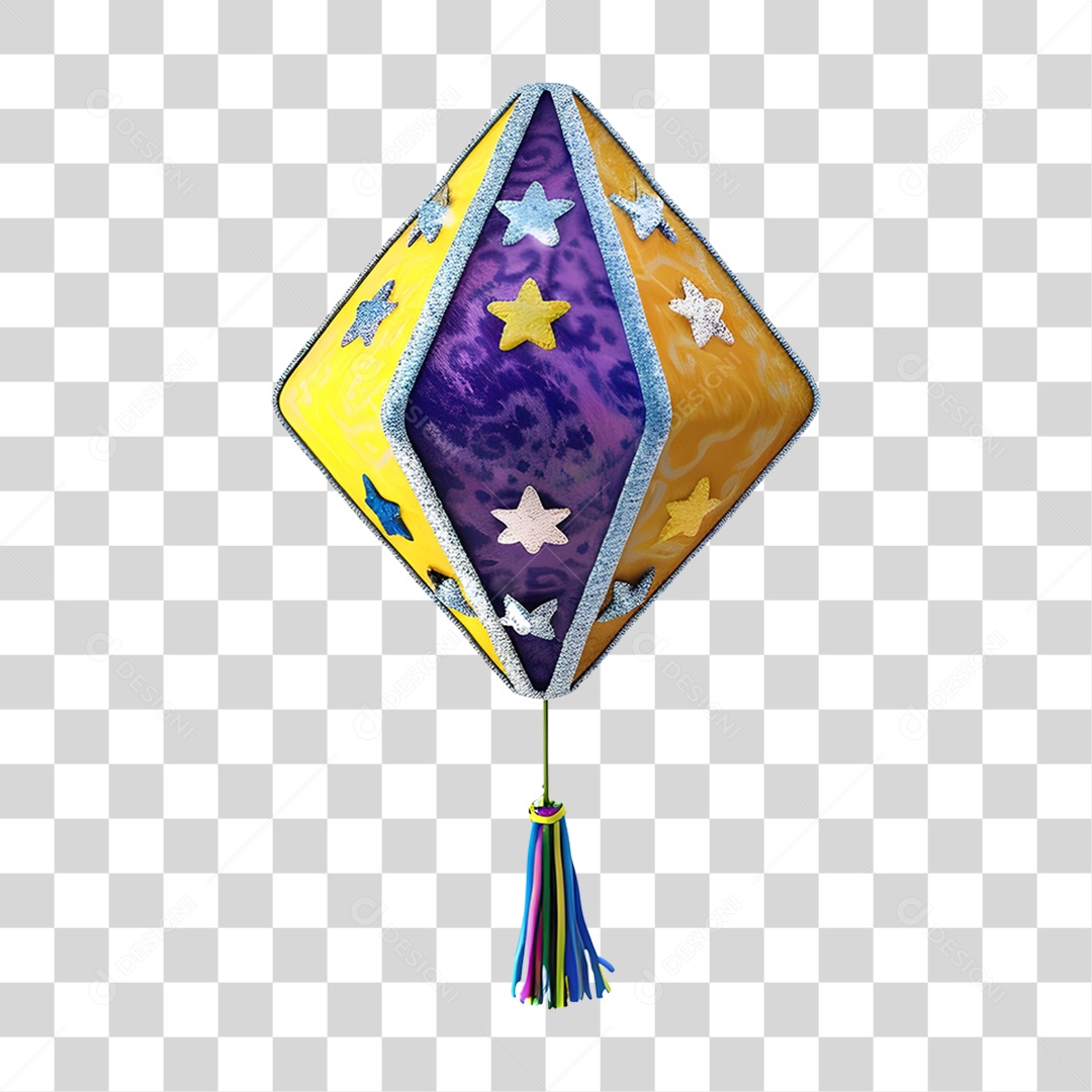 Balões de Festa Junina PNG Transparente